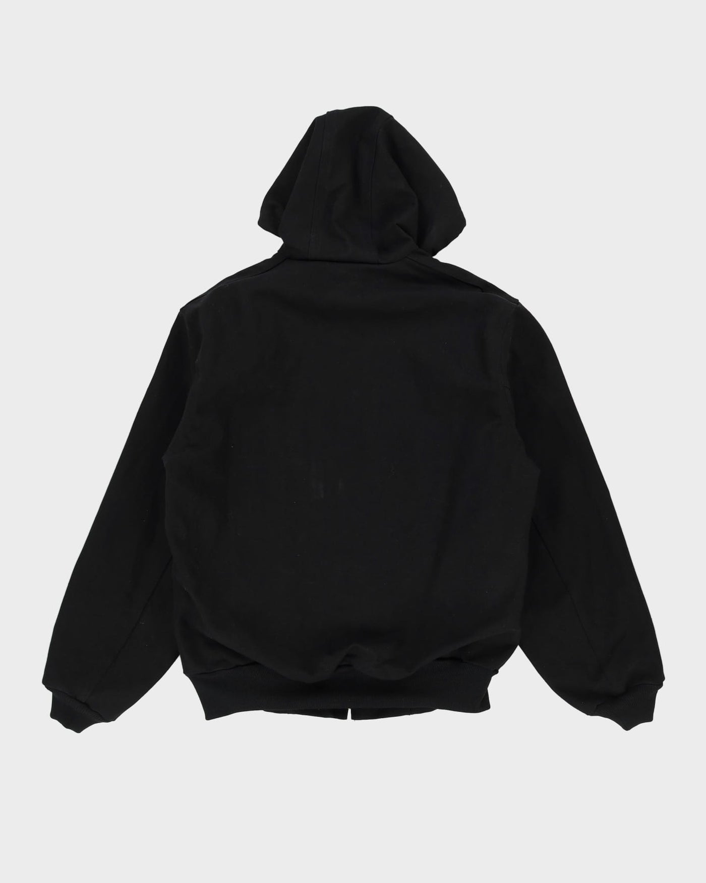 Carhartt Black Hooded Workwear / Chore Jacket - L