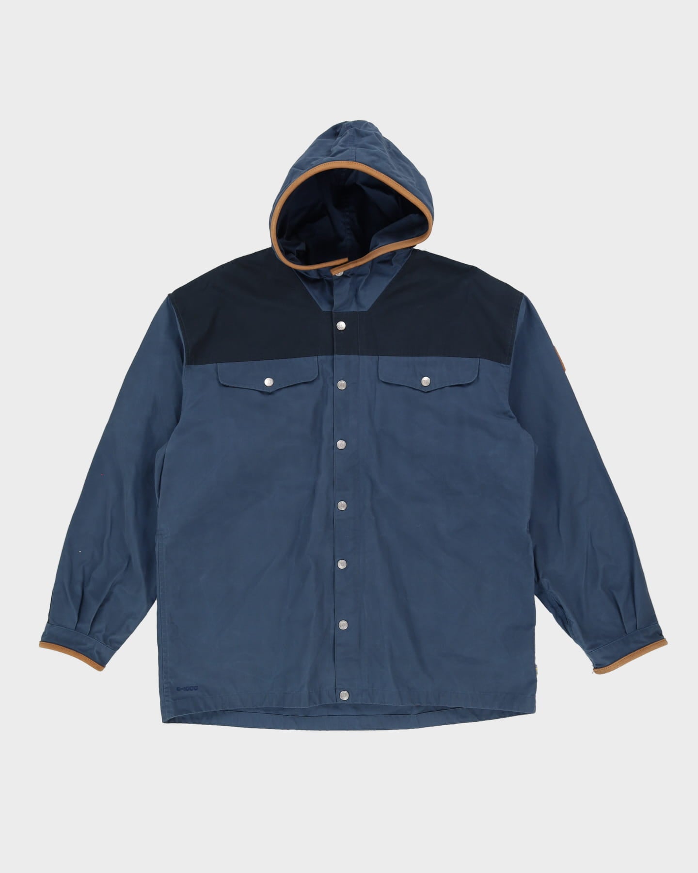 Fjallraven Greenland No 1 Special Edition Navy Hooded Anorak Jacket - XXL