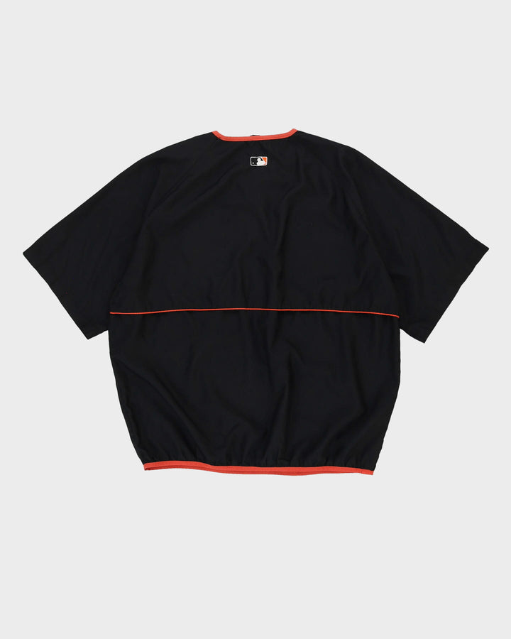 San Francisco Giants Quarter-Zip MLB Warm Up Jacket - XL