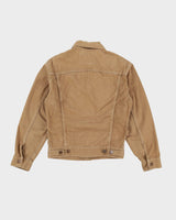 Vintage 90s Levi's Slim Fit Beige Denim Jacket - XS