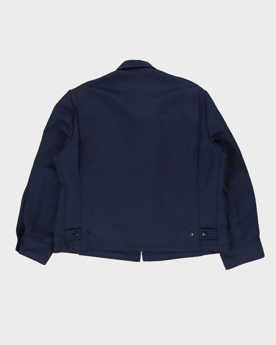 Vintage 80s Esso Navy Work / Bomber Jacket - XL