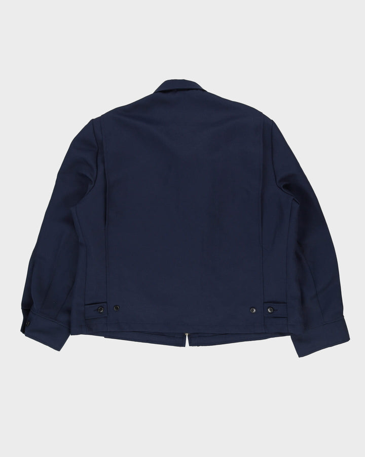 Vintage 80s Esso Navy Work / Bomber Jacket - XL