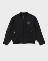 Harley Davidson Black Biker Bomber Jacket - XL