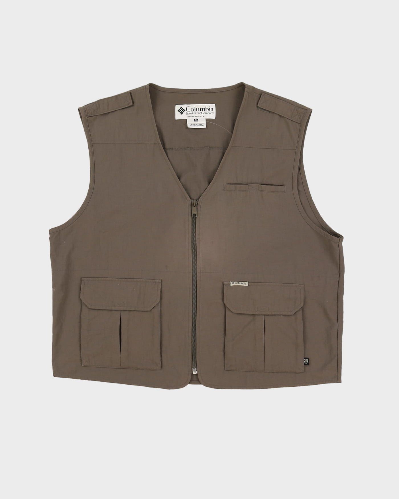 Columbia Dark Grey Gilet / Sleeveless Hunting Jacket - XL
