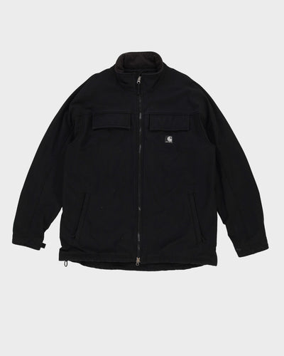 Carhartt Black Full Zip Windbreaker Jacket - XXL