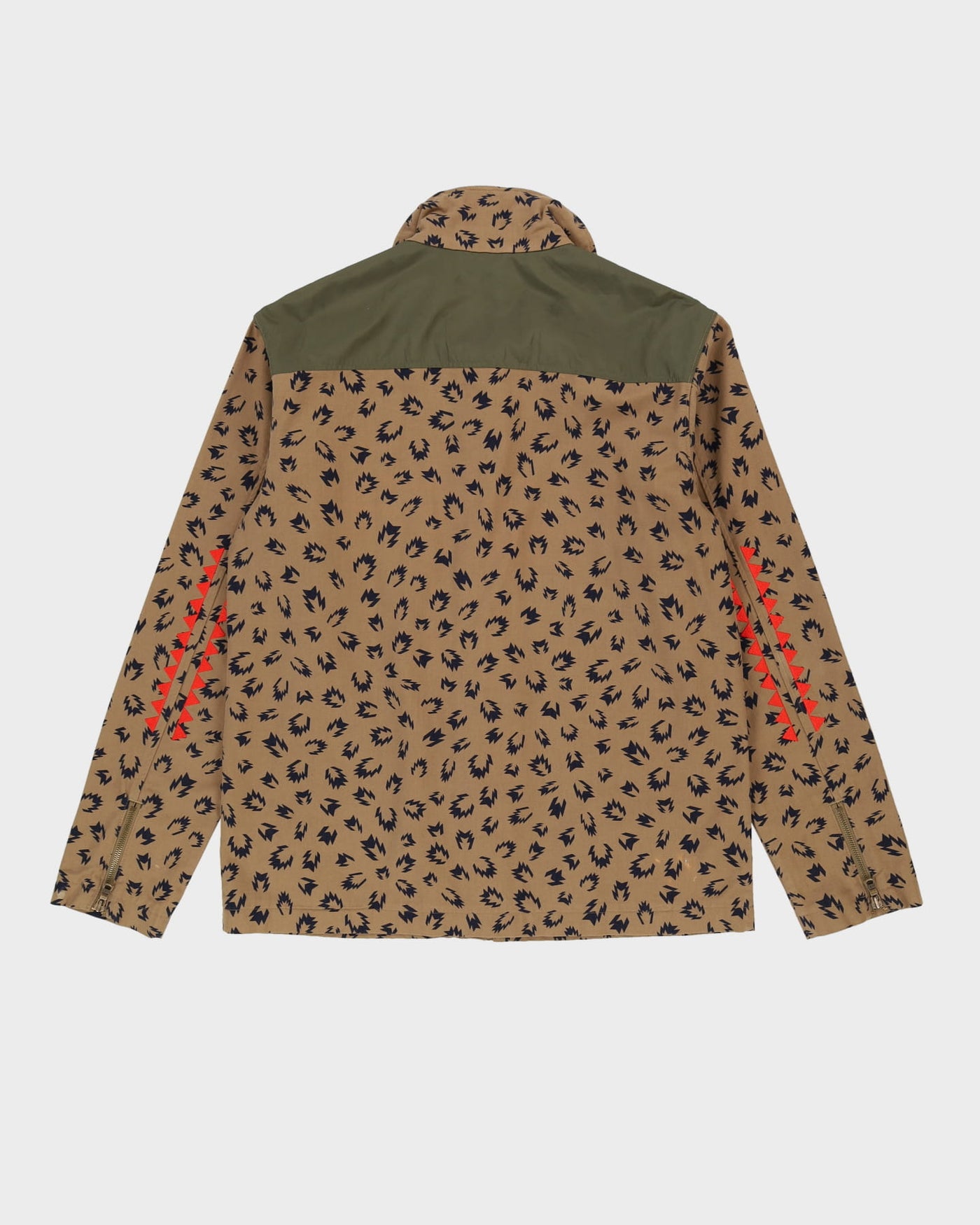 Adidas Originals Beige Camo Windbreaker Jacket - M