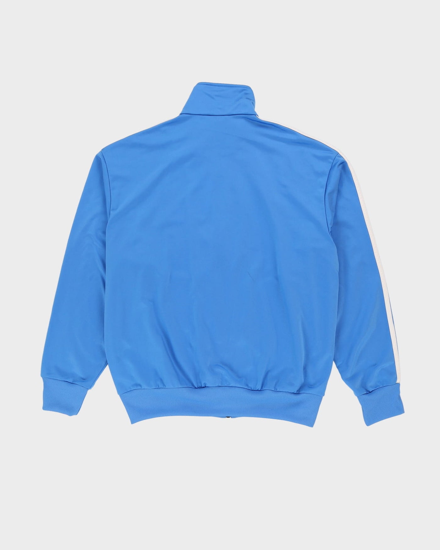Adidas Blue / White Striped Oversized Track Jacket - L