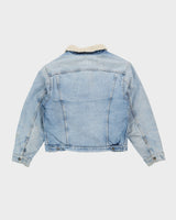 Vintage 80s Levi's Fleece-Lined Denim Trucker Jacket - M