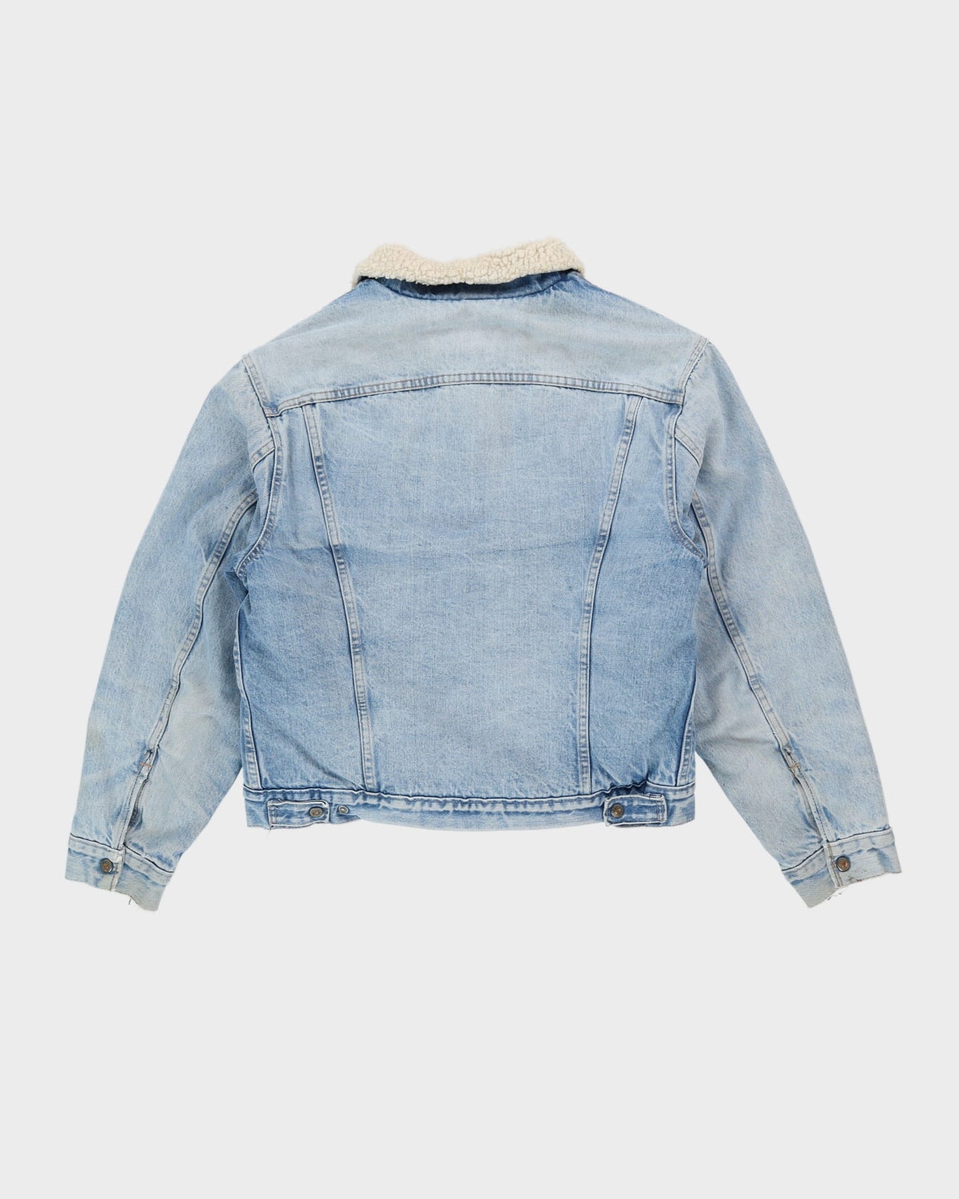 Vintage 80s Levi's Fleece-Lined Denim Trucker Jacket - M