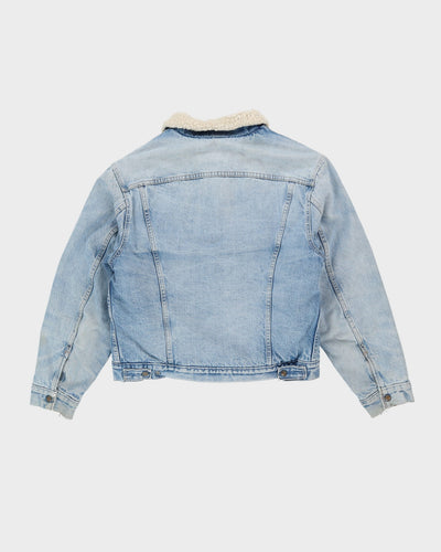 Vintage 80s Levi's Fleece-Lined Denim Trucker Jacket - M