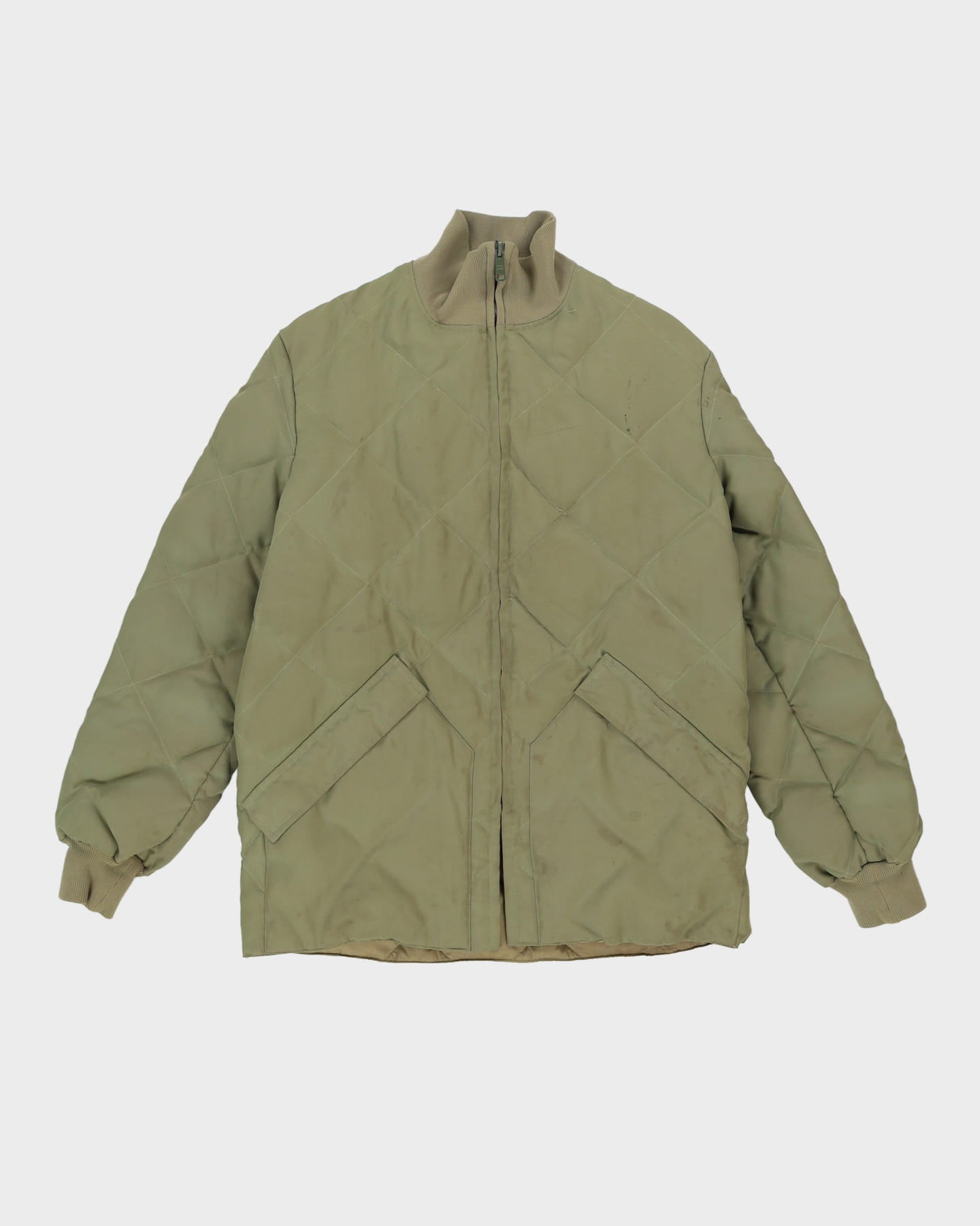 Vintage 70s Herter's Hudson Bay Virgin Goose Down Green Padded Jacket - M