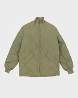 Vintage 70s Herter's Hudson Bay Virgin Goose Down Green Padded Jacket - M
