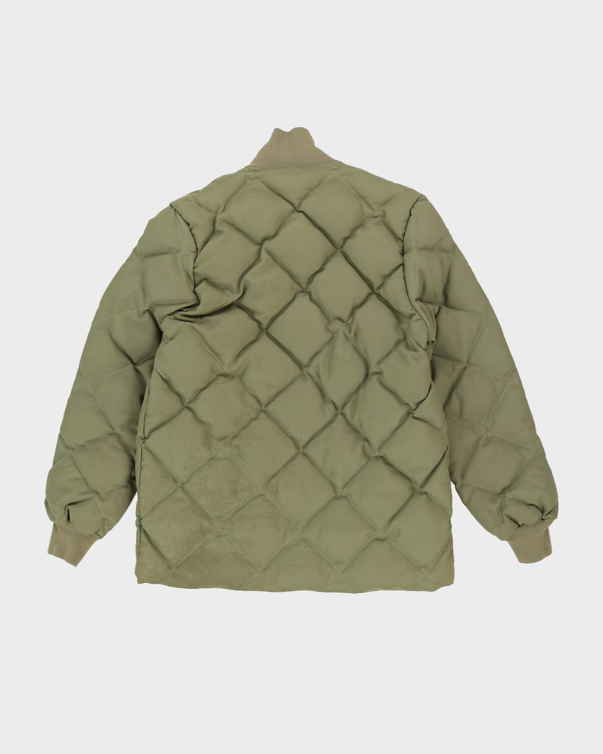 Vintage 70s Herter's Hudson Bay Virgin Goose Down Green Padded Jacket - M