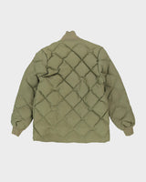 Vintage 70s Herter's Hudson Bay Virgin Goose Down Green Padded Jacket - M