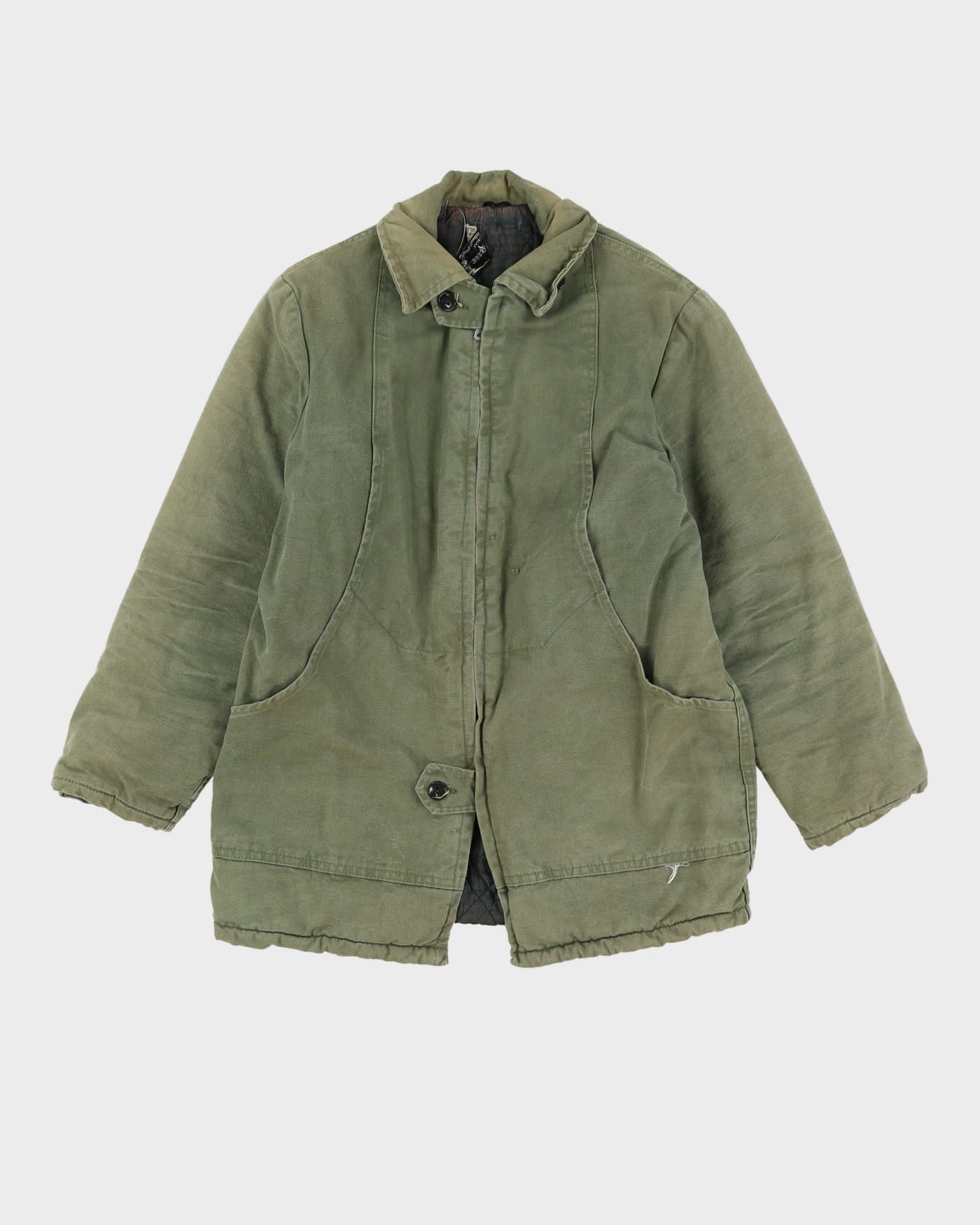 Vintage 60s Distinctive Sportswear Green Padded Jacket - M