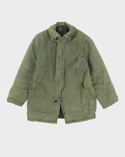 Vintage 60s Distinctive Sportswear Green Padded Jacket - M