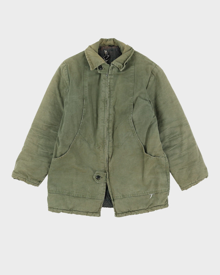 Vintage 60s Distinctive Sportswear Green Padded Jacket - M