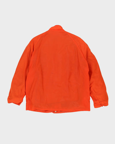 Vintage 70s Orange Alix Bantams Padded Jacket - M / L