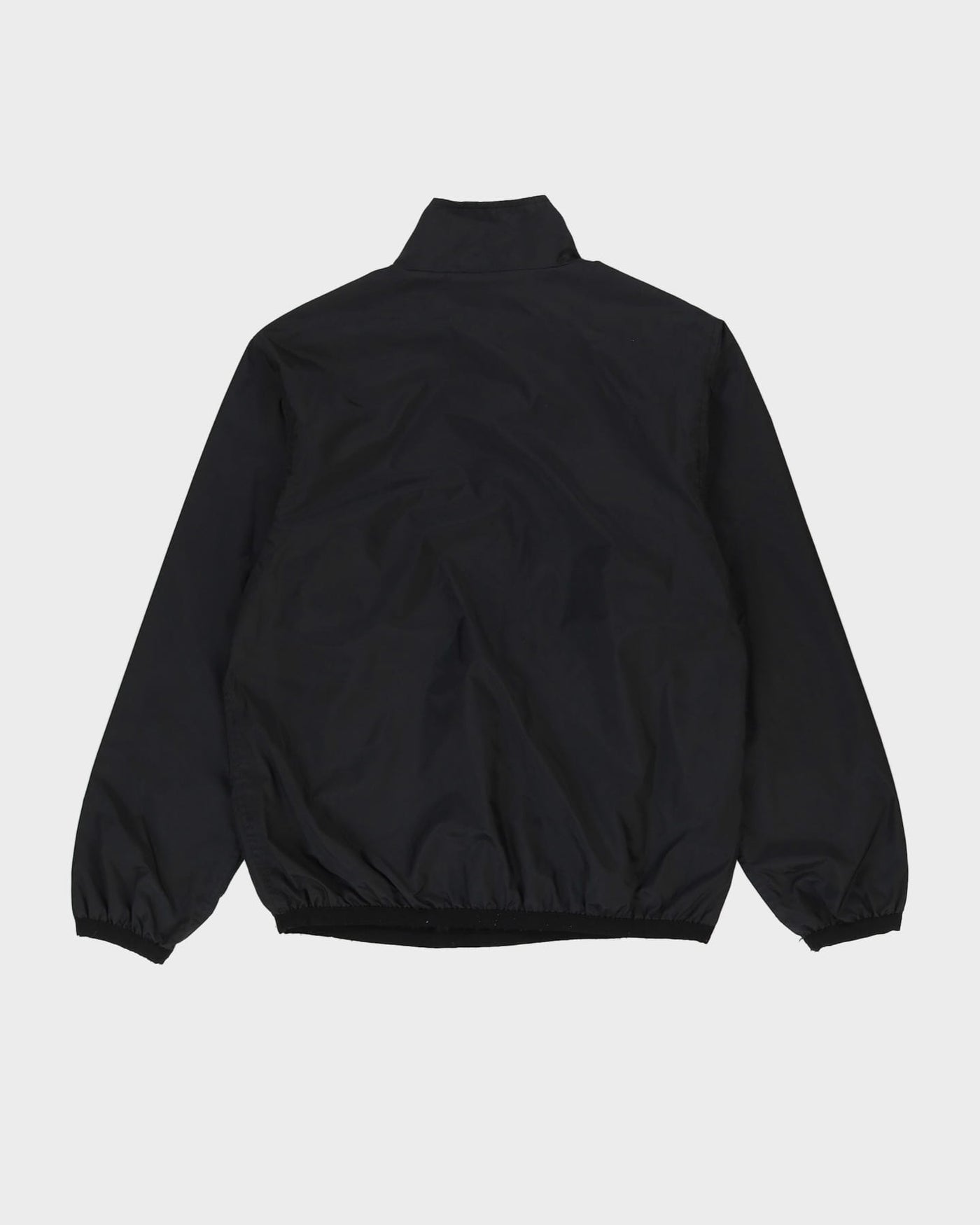 DKNY Black Quarter-Zip Windbreaker Jacket - M