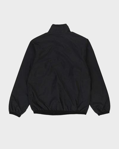 DKNY Black Quarter-Zip Windbreaker Jacket - M