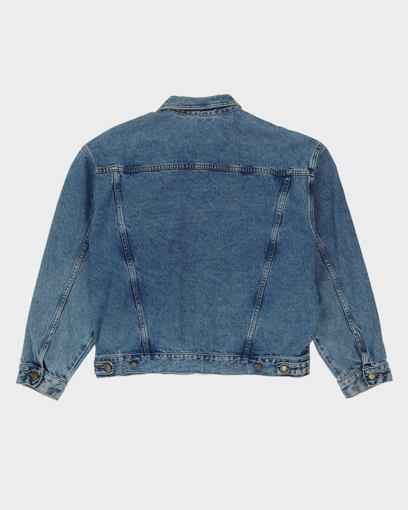 Vintage 90s Guess Blue Button Up Denim Jacket - L