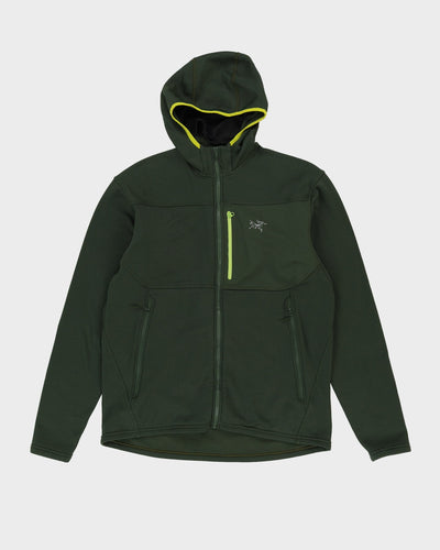 Arc'Teryx Green Full-Zip Hooded Anorak Jacket - L