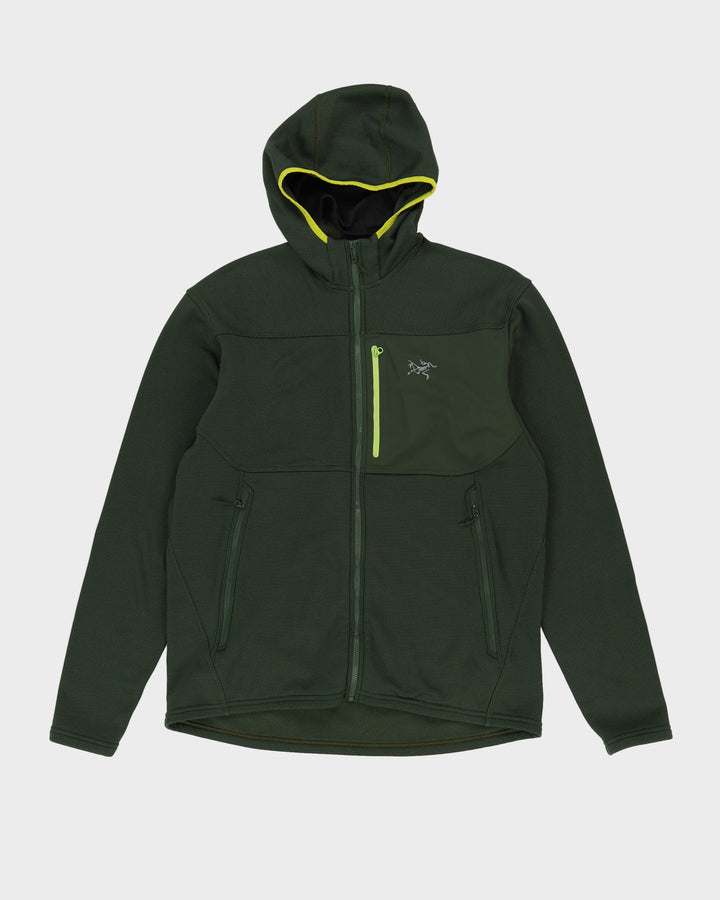Arc'Teryx Green Full-Zip Hooded Anorak Jacket - L
