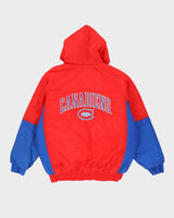Vintage 90s Montreal Canadiens NHL Red / Blue Jacket - L