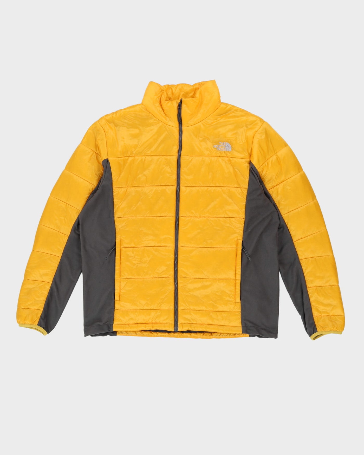 The North Face Yellow Padded Puffer Jacket - XL