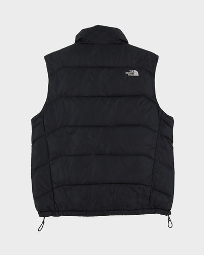 The North Face Black 550 Padded Gilet / Sleeveless Puffer Jacket - L