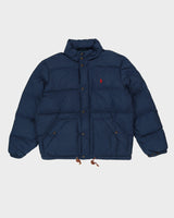 Polo Ralph Lauren Navy Puffer Jacket - L