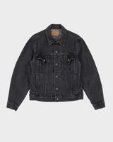 Vintage 80s Levi's Black Denim Jacket - M