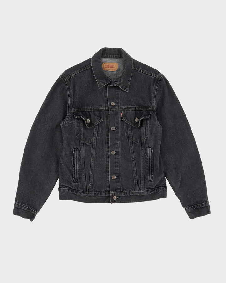 Vintage 80s Levi's Black Denim Jacket - M