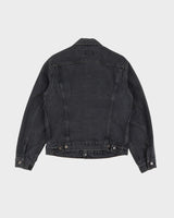 Vintage 80s Levi's Black Denim Jacket - M
