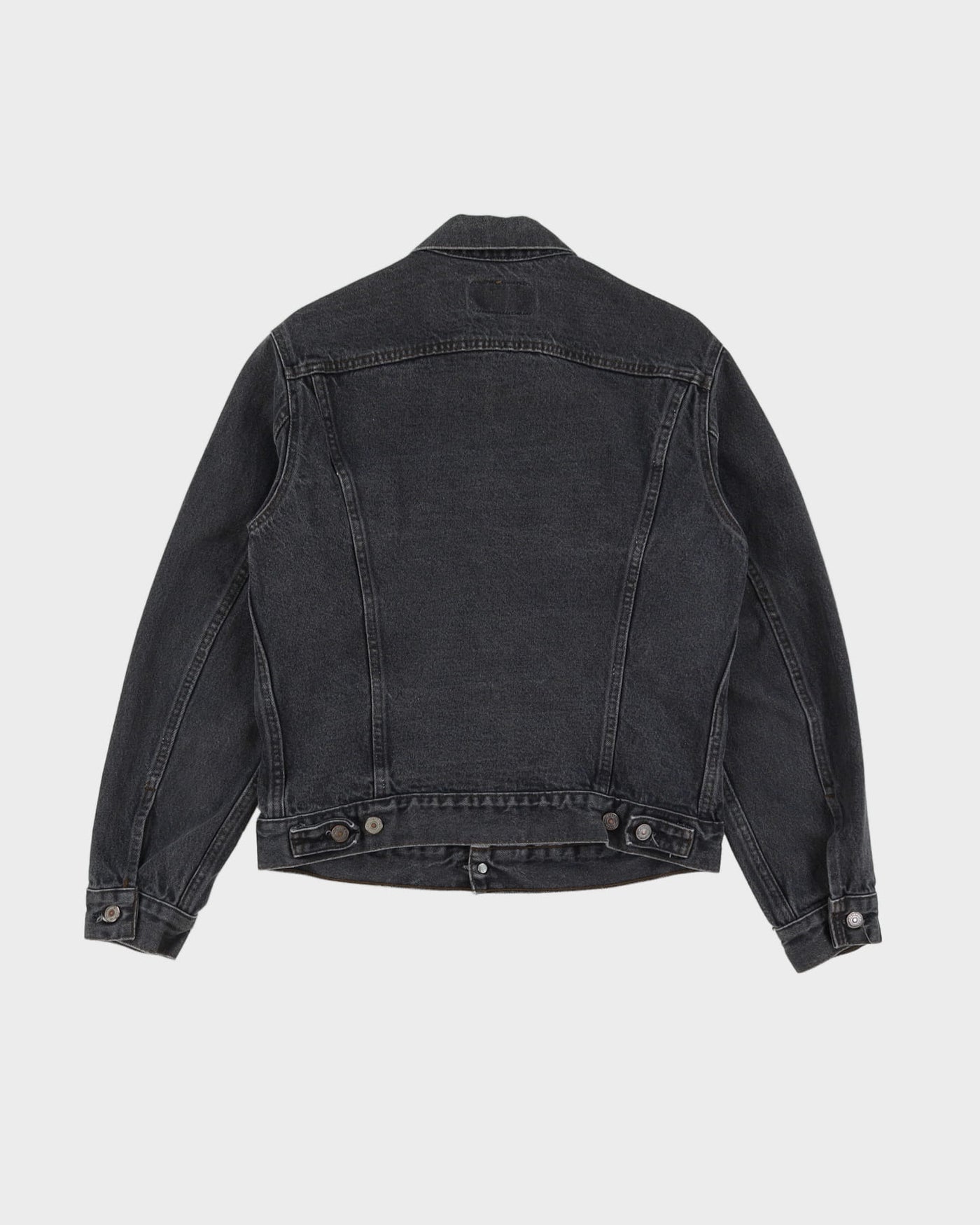 Vintage 80s Levi's Black Denim Jacket - M