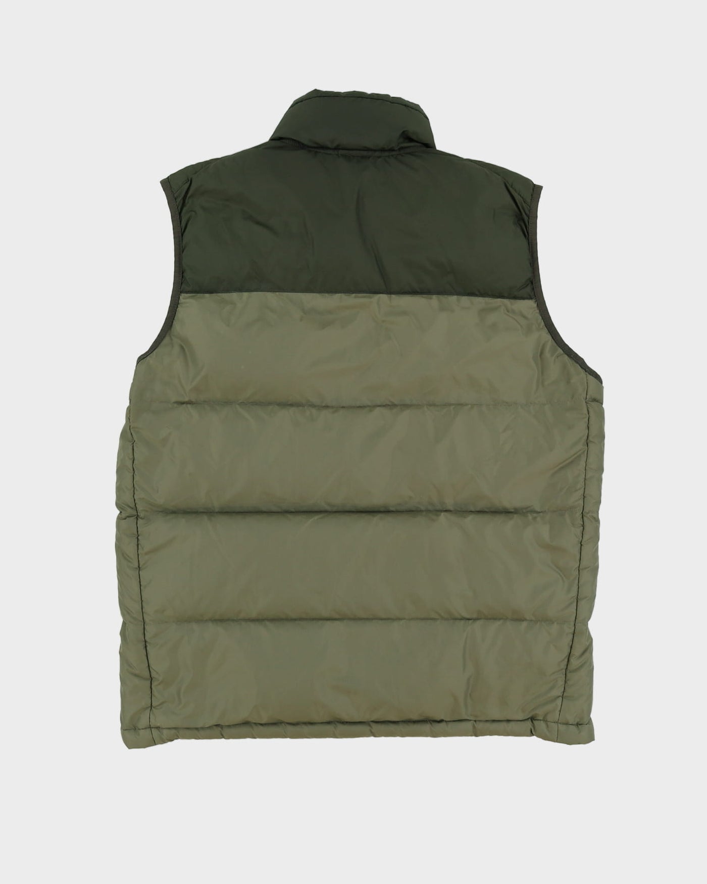 Nike Green Two Tone Sleeveless Puffer Jacket / Gilet - M