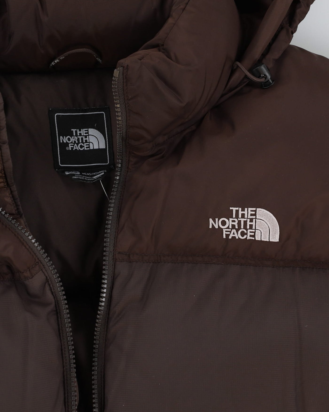 The North Face Brown Nupste 700 Puffer Jacket - M