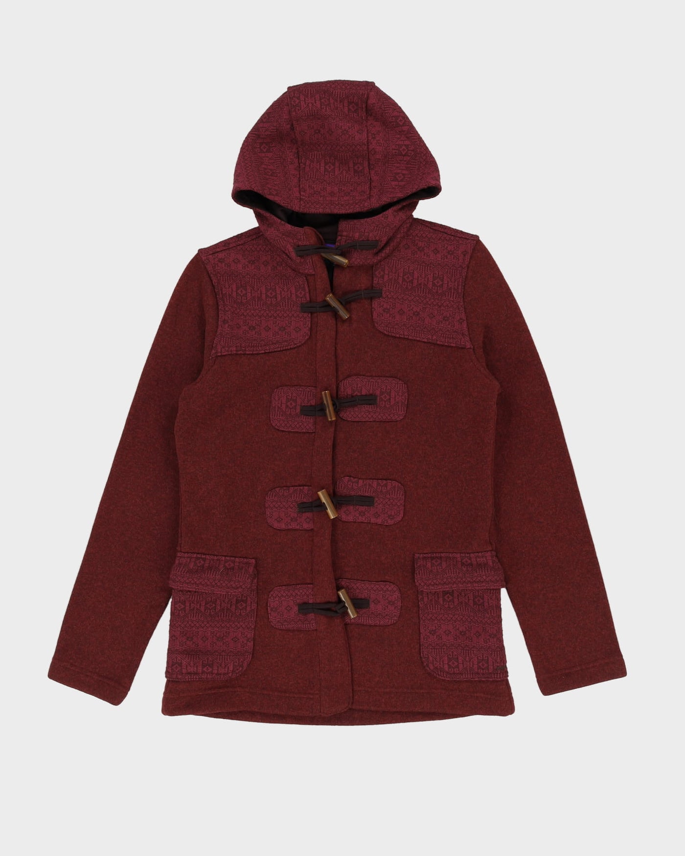 Patagonia Burgundy Hooded Jacket M Rokit