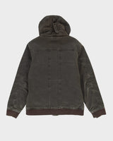 Sitka Heavyweight Grey Hooded Anorak Jacket - L