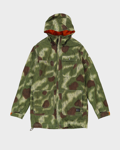 Nike Patterned Hooded Anorak / Parka Jacket - S