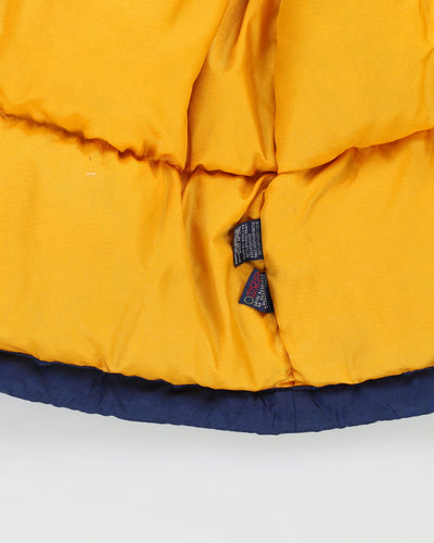 Vintage 90s Tommy Hilfiger Navy / Black Padded Puffer Jacket - L