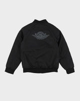 Jordan Black Padded Bomber Jacket - M