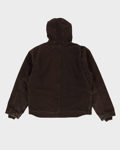 00s Carhartt Brown Workwear / Chore Jacket - L