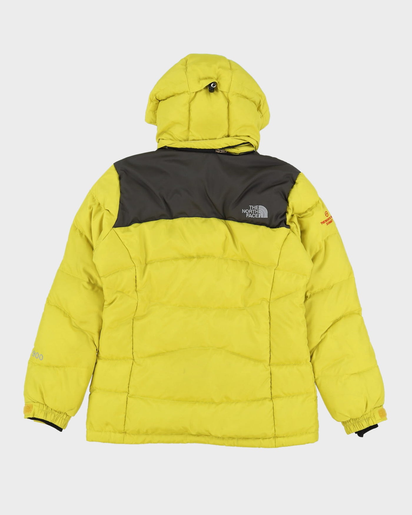 The North Face Green Hooded Puffer Jacket - M