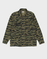 Obey Green All Over Print Camo Field Jacket - L
