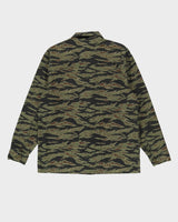Obey Green All Over Print Camo Field Jacket - L