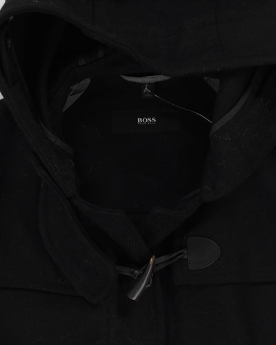 Hugo Boss Black Duffel Coat - M