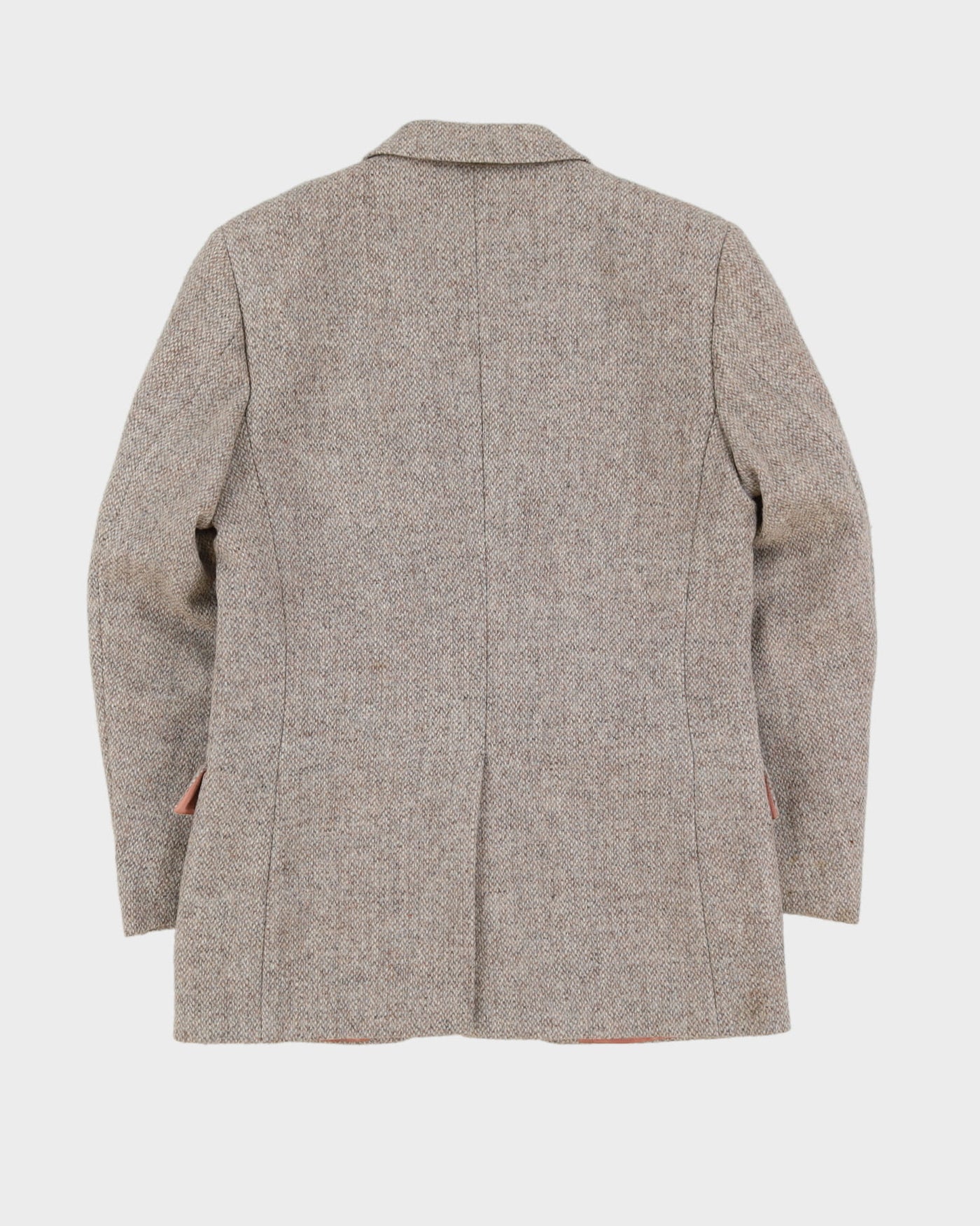 Vintage 70s Grey Patterned Blazer - M
