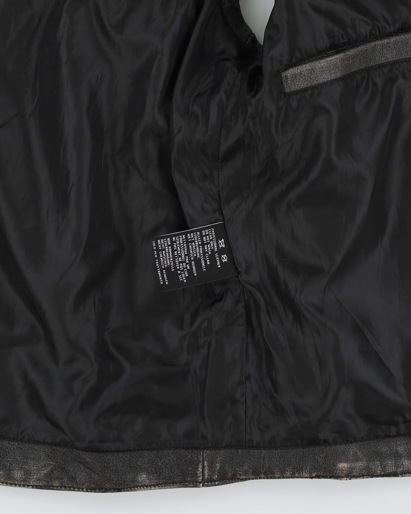 Harley Davidson Sleeveless Leather Jacket - M