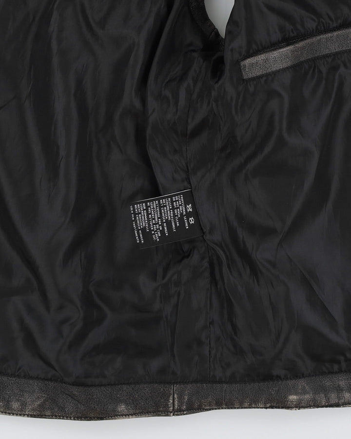 Harley Davidson Sleeveless Leather Jacket - M